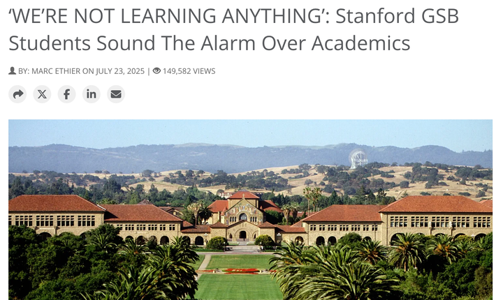 Beyond the Headlines: What Stanford GSB Students are *Really* Saying